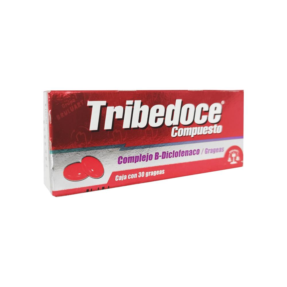 TRIBEDOCE COMP DICLOFENACO - COMPLEJO B 50/50/50/1 mg Gragea