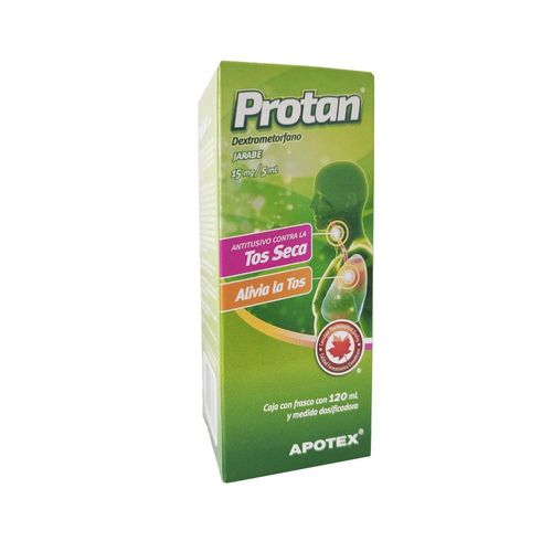 PROTAN DEXTROMETORFANO 15 MG/5 ML Jarabe