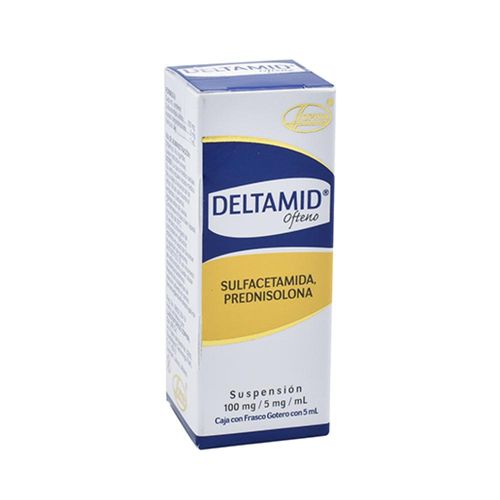 DELTAMID PREDNISOLONA - SULFACETAMIDA 5/100 mg Gotas