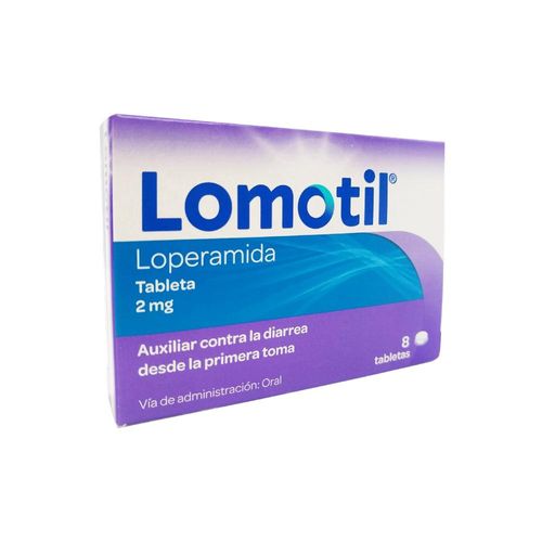 LOMOTIL LOPERAMIDA 2 mg Tableta