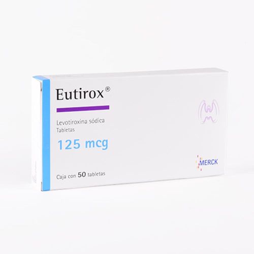 EUTIROX LEVOTIROXINA 125 mcg Tableta