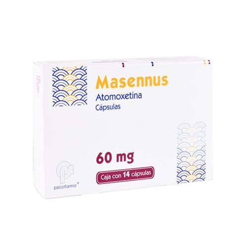 MASENNUS ATOMOXETINA 60 mg Cápsula