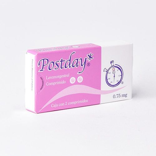 POSTDAY LEVONORGESTREL 0.75 mg Tableta