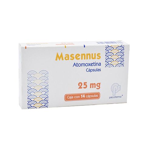 MASENNUS ATOMOXETINA 25 mg Cápsula