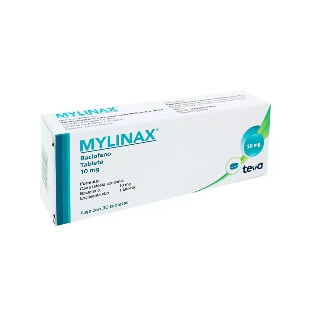 MYLINAX BACLOFENO 10 mg Tableta