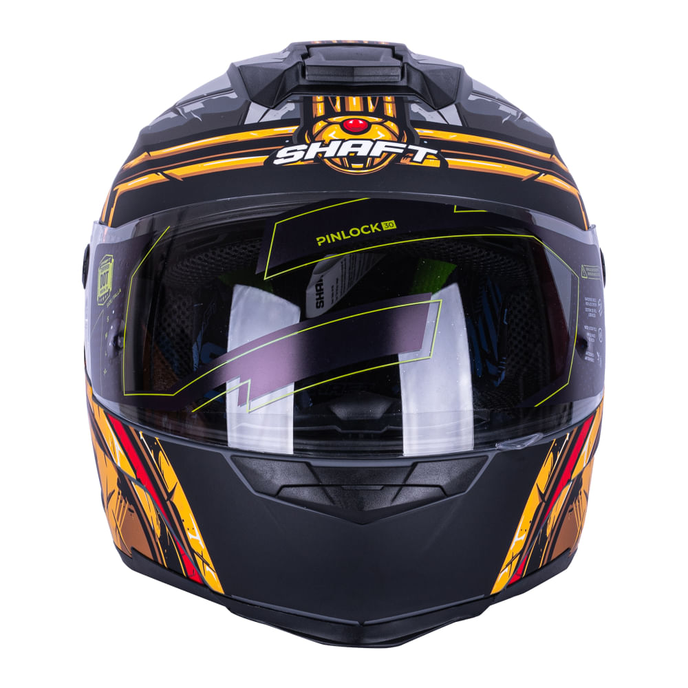 Casco Integral Shaft 502 Spartan Dorado XL