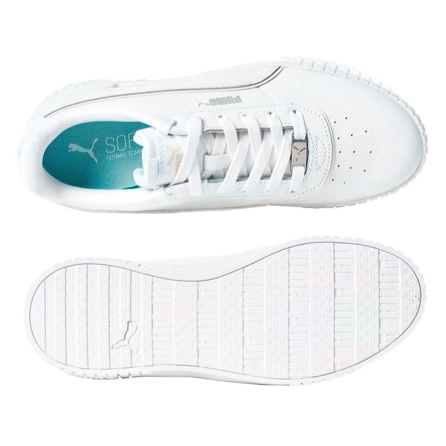 Tenis Puma Carina 2.0 Lux 39501701 Mujer Blanco