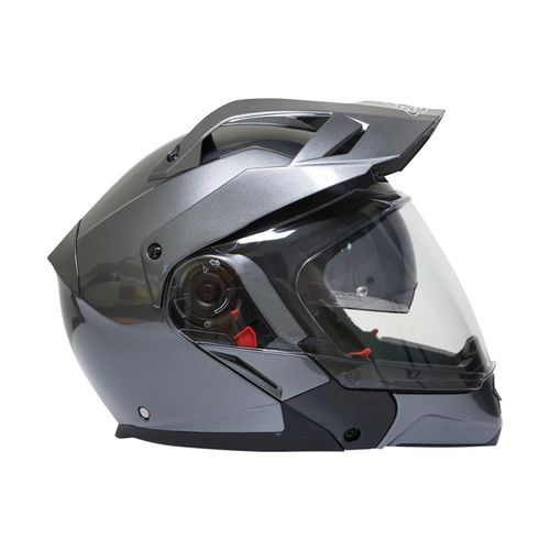 Casco Smk Hybrid Evo Antracita Glda600 5 En 1 Gris L