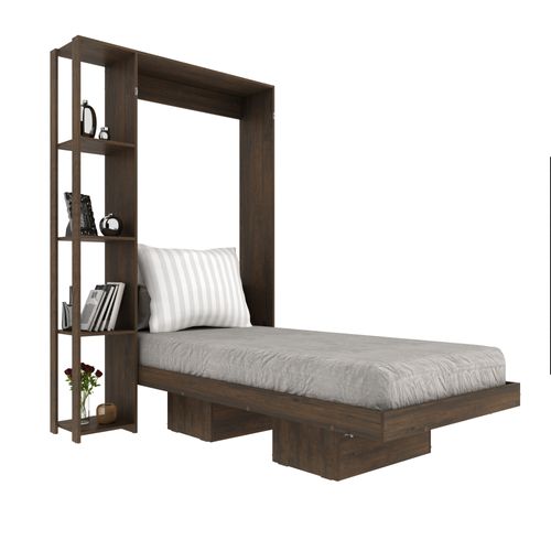 Base Cama Individual Abatible Con Estantes CM8025.0003