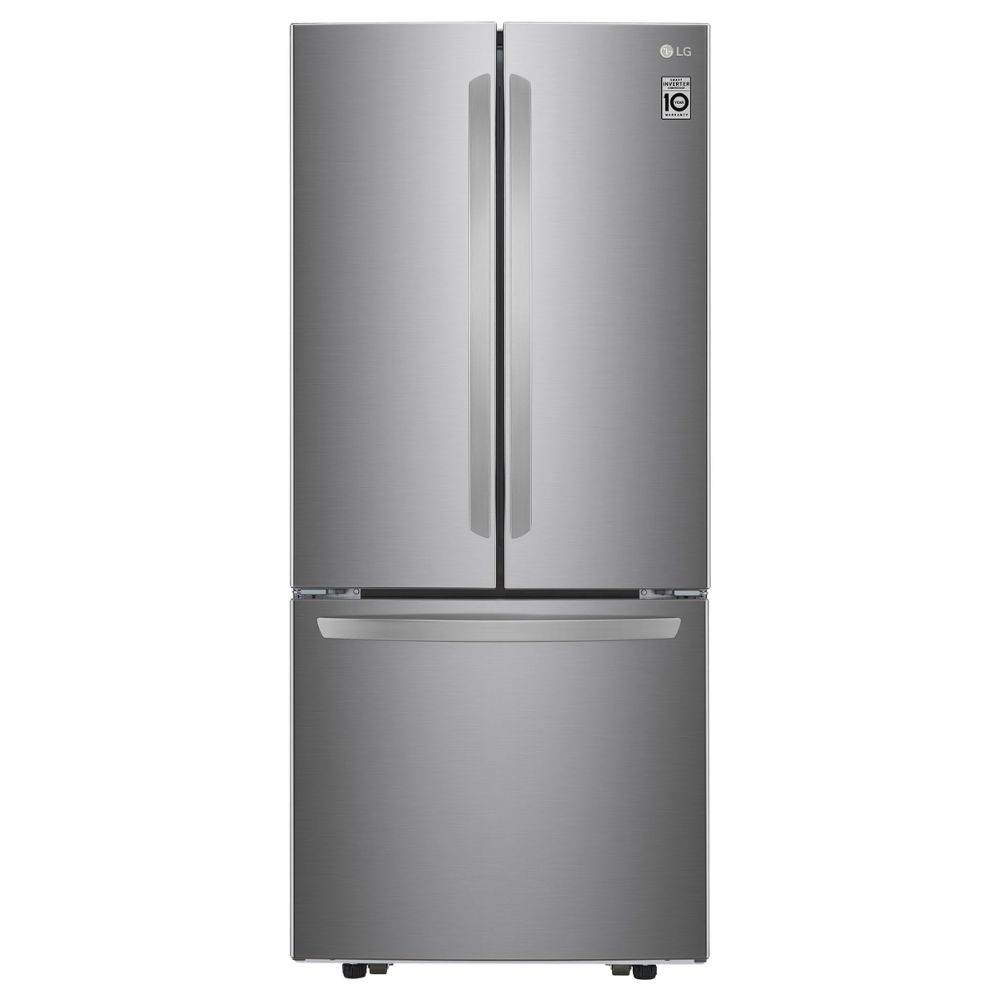 Refrigerador LG 22 Pies French Door GM22BIP Plateado