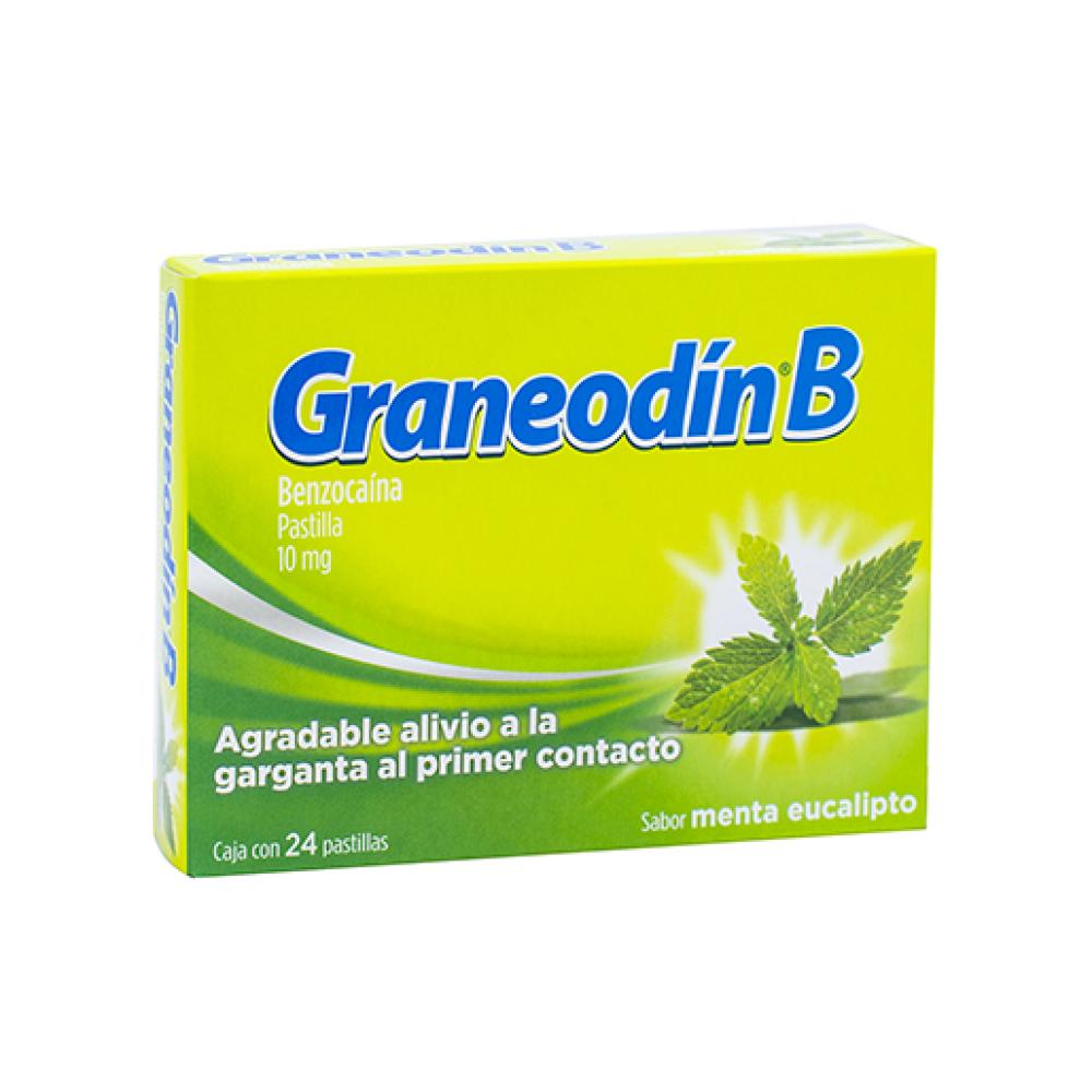 GRANEODINB MENTA-EUCALIPTO BENZOCAINA 10 mg Pastilla