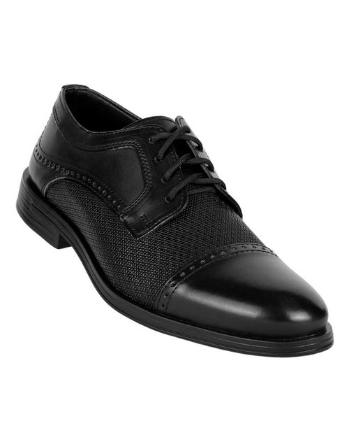 Zapato Hombre Oxford Vestir Negro Cristian Gallery 14004001