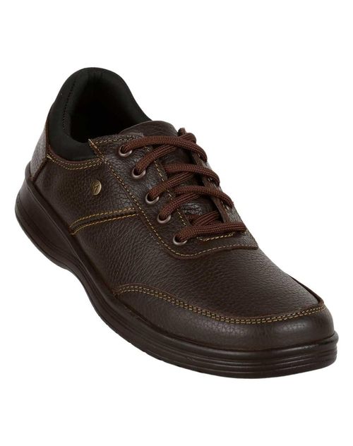 Zapato Hombre Oxford Casual Café Piel Stfashion 12404003