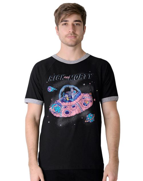 Playera Hombre Moda Camiseta Negro Cartoon Network 56505014