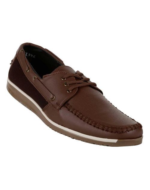 Zapato Hombre Oxford Casual Oxford Café Piel Nibiru 21703900