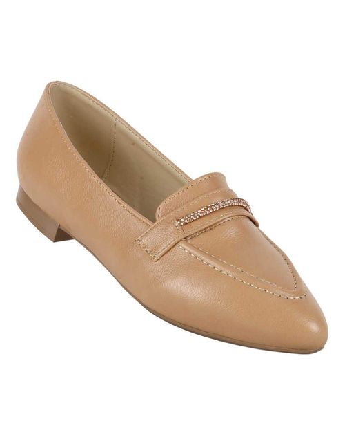 Flat Mujer Piso Beige Stfashion 23504002