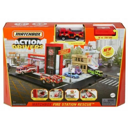 Matchbox Action Drivers: Set De Juego - Surtido De Conjuntos Aleatorio