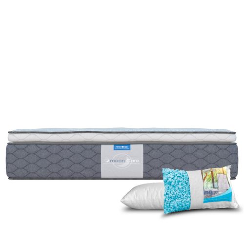 Colchón Restonic King Size Euro Soft + Almohada Memory Foam Premium