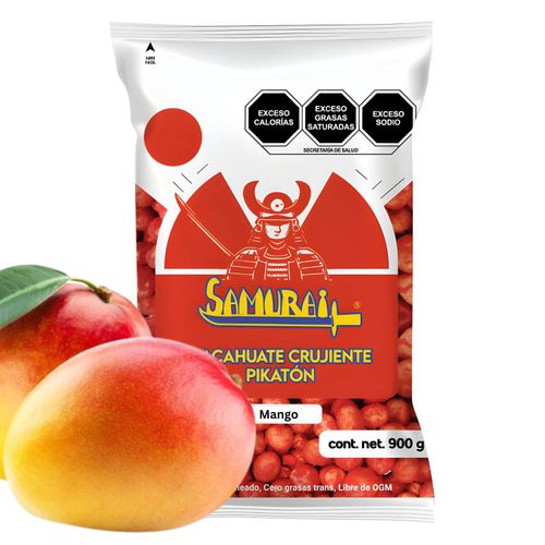 Cacahuate Japonés Samurai Sabor Mango Botana Horneado 900g