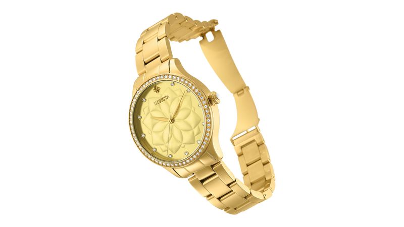 Reloj Invicta Wildflower 28056 Dorado Mujer