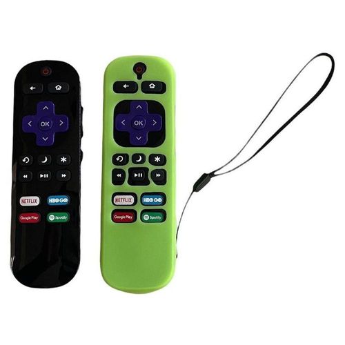 Control Compatible Para Pantalla Jvc Roku Tv Mas Funda