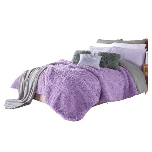 Cobertor Shaggy Pachicalientito Violeta Mat/Ind Concord