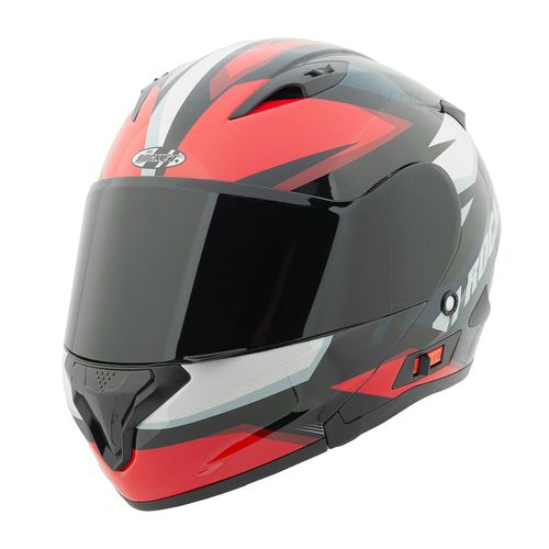 Casco Abatible Joe Rocket RKT 300 Alter Ego Rojo Mica Transparente M