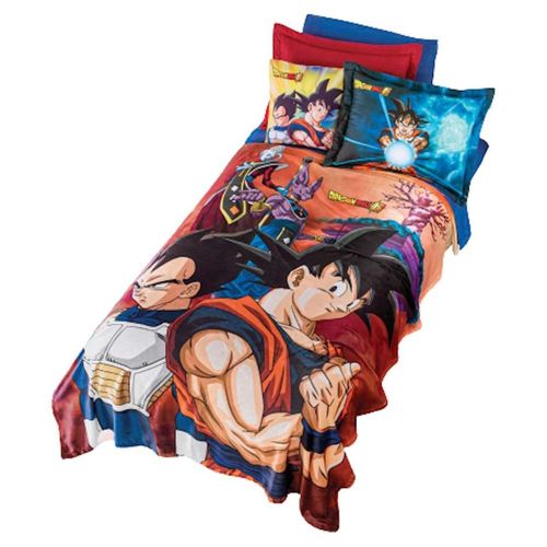 Cobertor Ligero Ultrasuave Dragon Ball Individual Concord