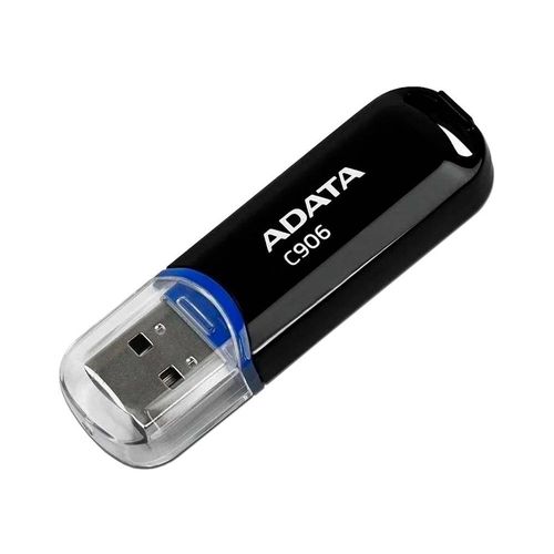 Unidad Flash USB 2.0 ADATA C906 de 64GB. Color Negro.