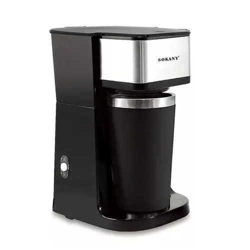 Cafetera Eléctrica Portátil Acero Inoxidable Vaso Térmico