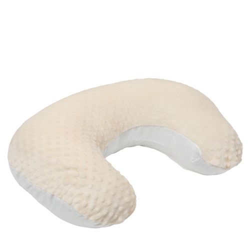 Almohada De Lactancia/ Cojín para Alimentar Bebé con Biberón  o Fórmula Con Funda Lavable Beige