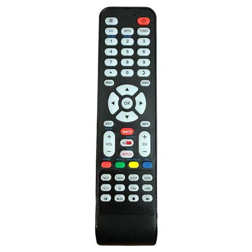 Control Letras Azules Compatible Con Spectra Smart Tv