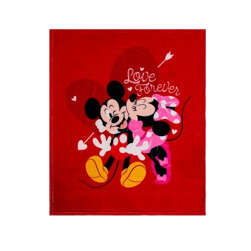 Cobertor Frazada Mickey & Minnie Love Forever