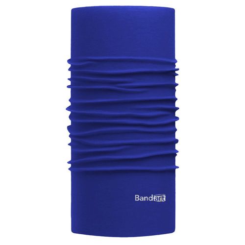 Bandana Multifuncional Tubular Fresca Bandart Azul Rey Tipo Buff