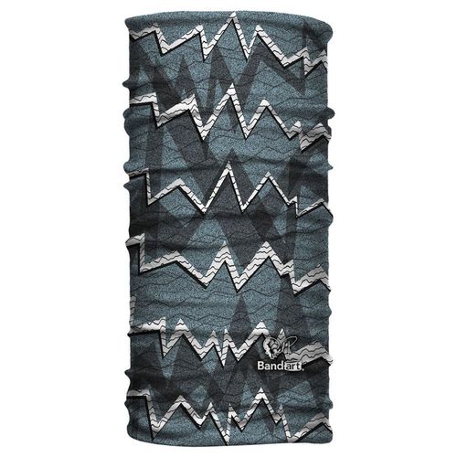 Bandana Multifuncional Tubular Bandart De Rayos Azules Moto Tipo Buff