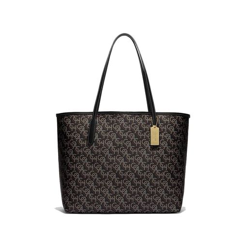 BOLSA CITY TOTE COACH CF342 IMBLK Negro