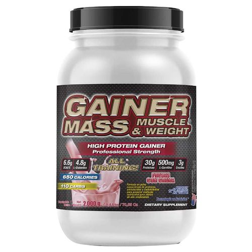 Ganador Muscular y Peso F&NT 2,000 gr Sabor Fresa