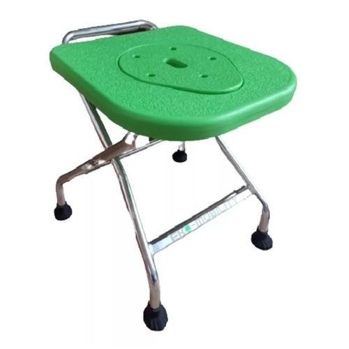 Banco Comodo Ducha de Aluminio De Lujo Verde Eko