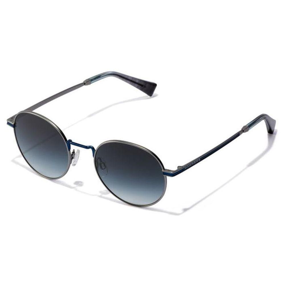 Lentes de Sol HAWKERS Moma Polarizados Hombre y Mujer Plata/Azul