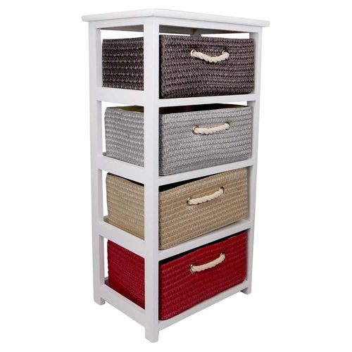 Mueble Organizador con 4 Cajones