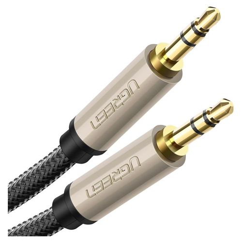 Cable Audio Ugreen Jack 3.5mm Trenzado Aux Estereo 0.5m