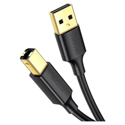 Cable Impresora Scanner Ugreen Usb B 480 Mbps 1.5m Usb A 2.0