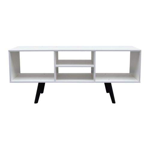 Centro De Entretenimiento Barcelona Mueble Para TV Moderno Blanco
