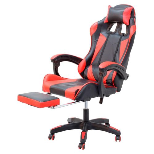 Silla Gamer Ergonómica Regulable y Giro 360º RX-5000 Rojo