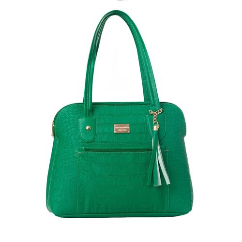 Bolsa Fana Idalia Color Verde Con Asas