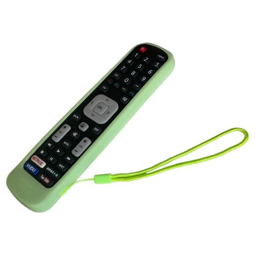 Funda de Silicon Para Control Hisense En2a27 En2a27ht Verde