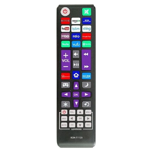 Control Universal pantallas Roku Streaming Tv Hitachi Hisense Onn