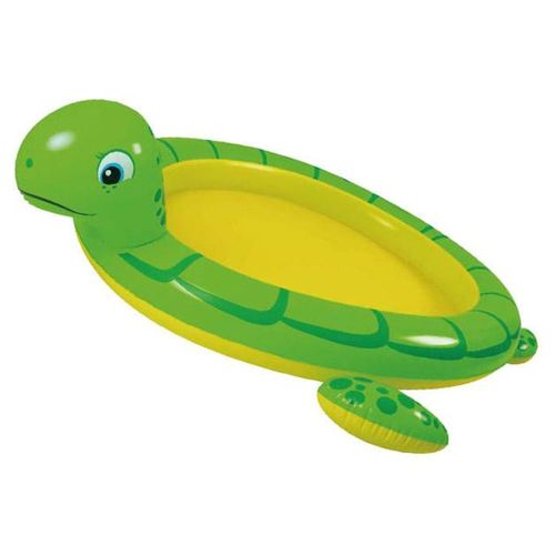 Alberca Inflable Circular Jilong Tortuga 214 cm x 189 cm x 61 cm