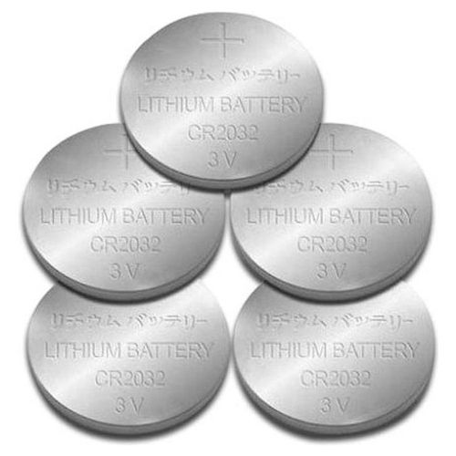 Paquete de 5 baterías CMOS CR2032, Brobotix 350323.