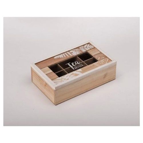 Caja De Te Madera Tea Better - Cafe